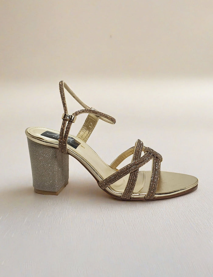 Golden Sandal for Women