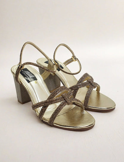 Golden Sandal for Women