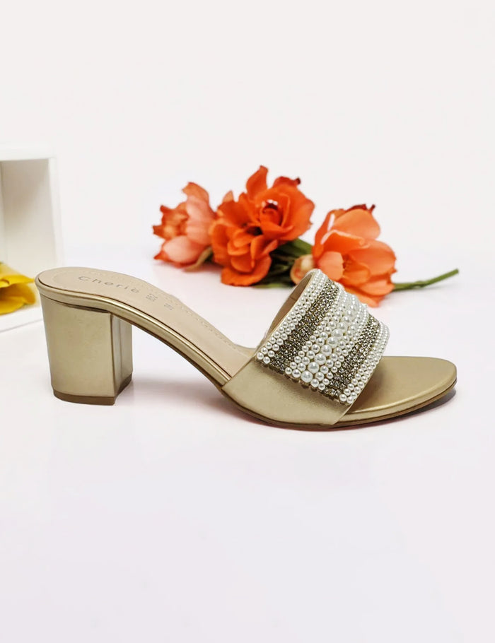 Golen Fancy Heel Slipper