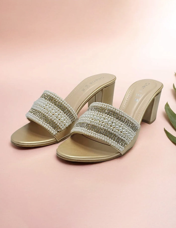 Golen Fancy Heel Slipper