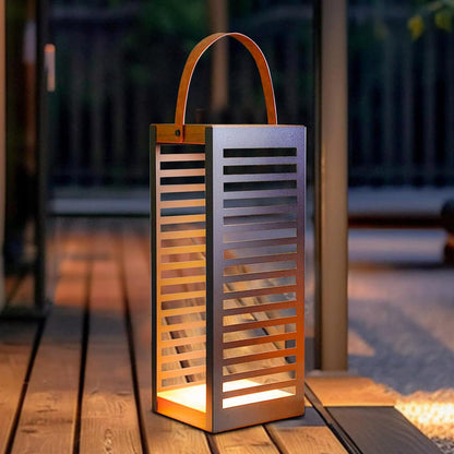 GRAND PATIO 19.7'' Solar Powered Outdoor Floor Lamp
