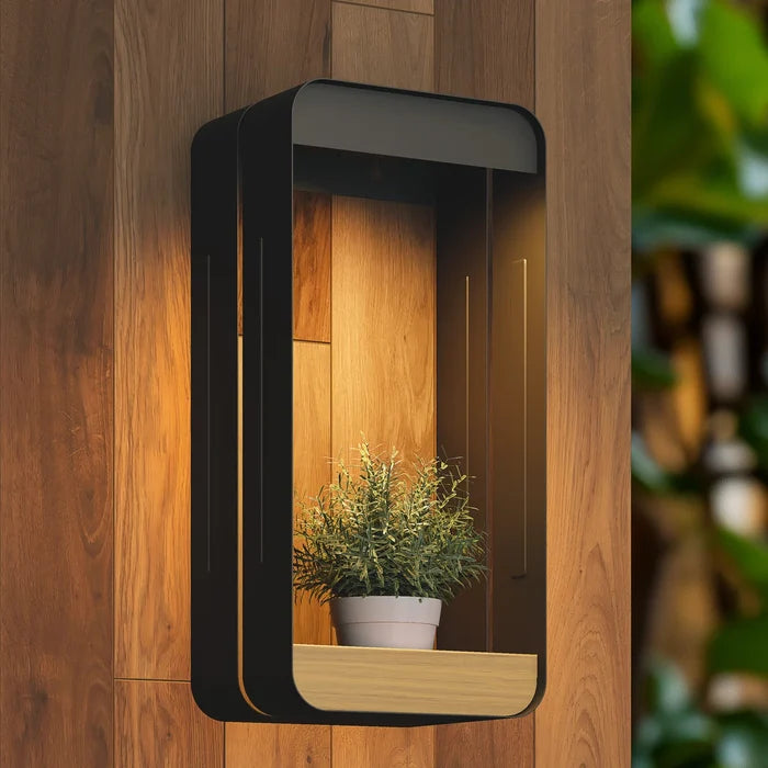 Grand Patio Flowerpot Solar Powered Integrated LED Outdoor Hanging Light
