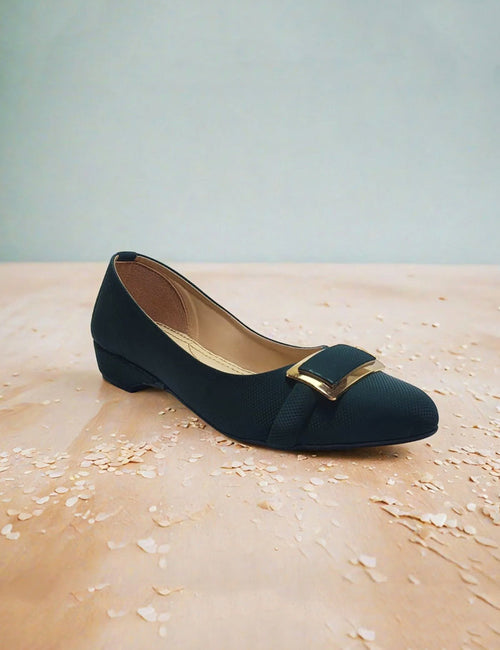 Green Winter Pumps