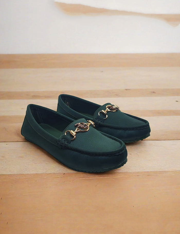 Green winter Pumps