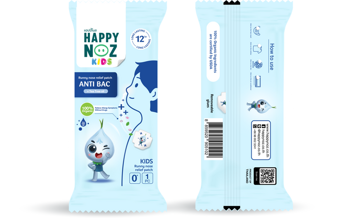Happy Noz Kids Anti Bac Organic Onion Sticker