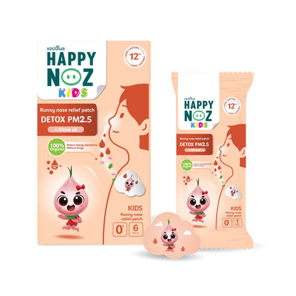 Happy Noz Kids Detox PM 2.5 Organic Onion Sticker