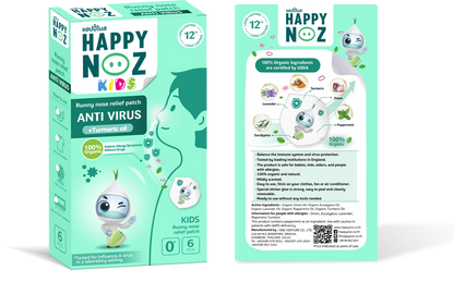 Happy Noz Kids Virus Organic Onion Sticker