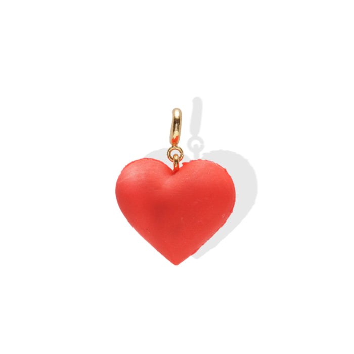 Heart Charm, Red