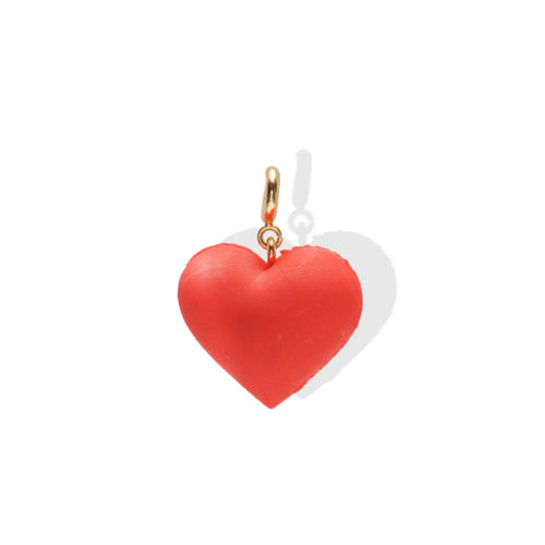 Heart Charm, Red