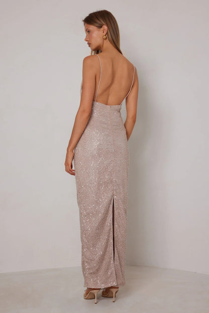 Rio Dress - Champagne