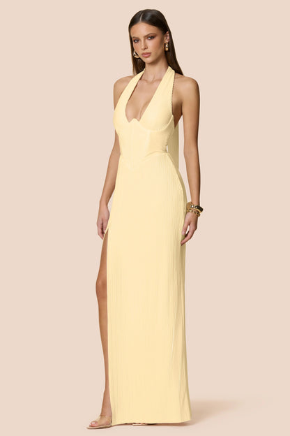 Nookie Belleza Gown - Lemon