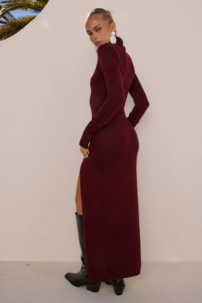 Patricia Maxi Dress - Burnt Red