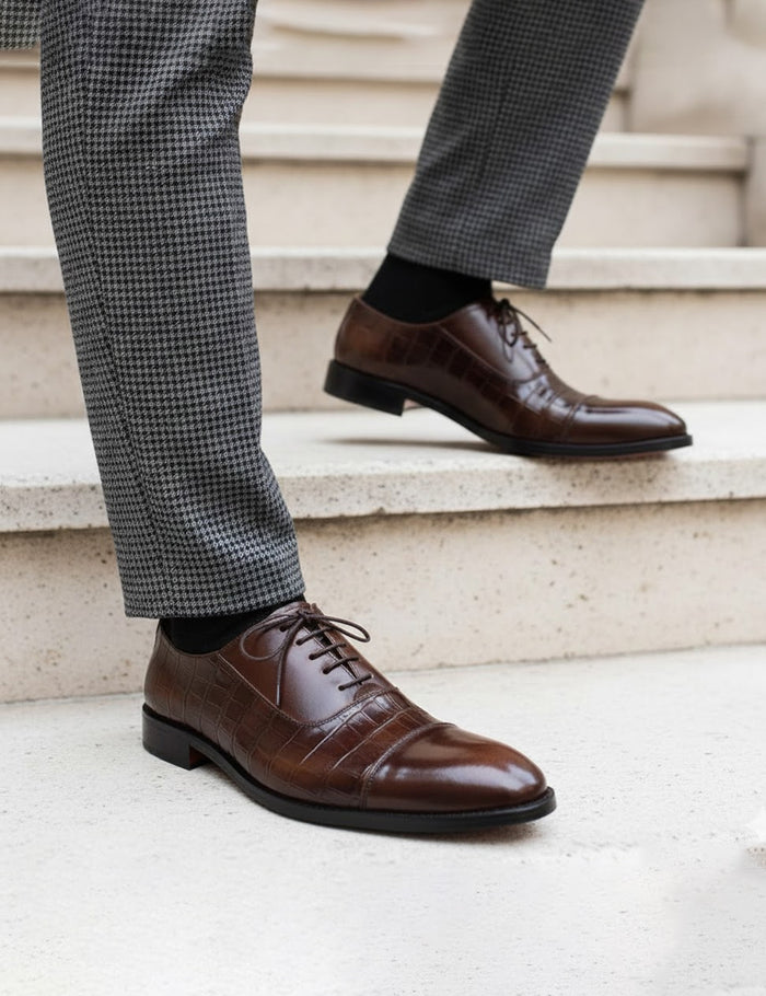 Lace Up Leather Shoes