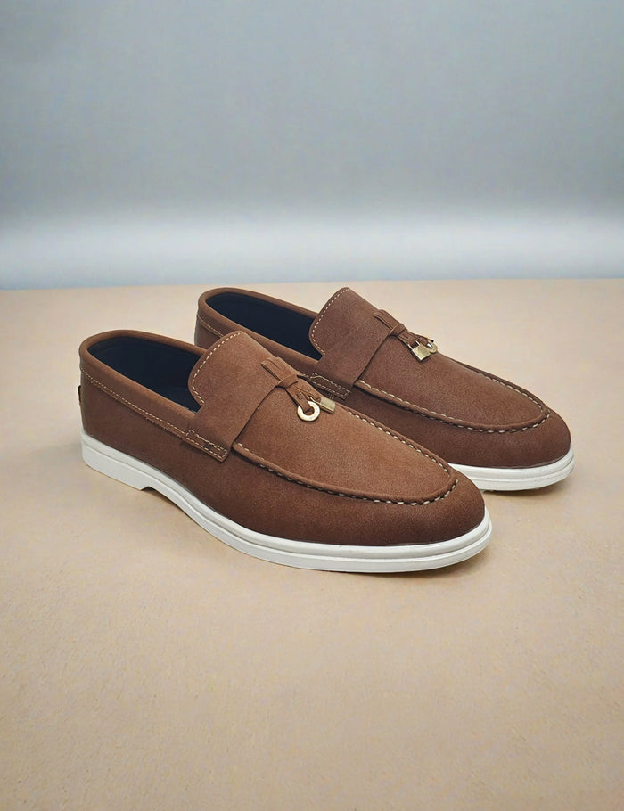 Light Brown Fashion Loafers