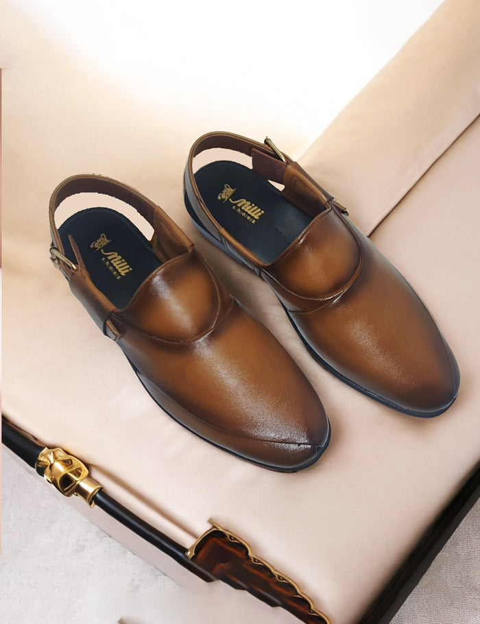 Light Brown Peshawari for Men