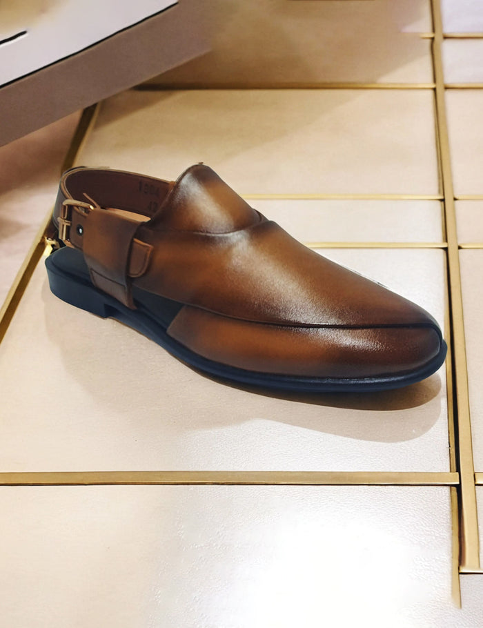Light Brown Peshawari for Men