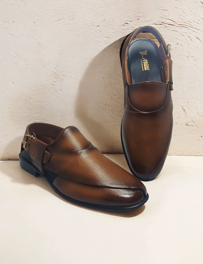 Light Brown Peshawari for Men