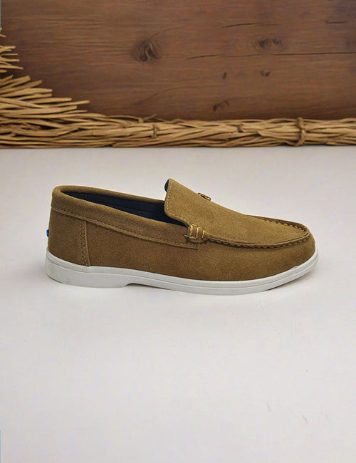 Loro piano mens musterd moccasions