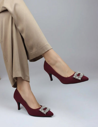 Maroon Coat Shoes