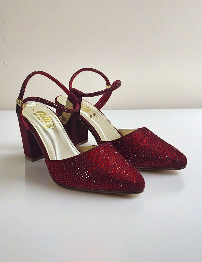 Maroon Sandal for Women