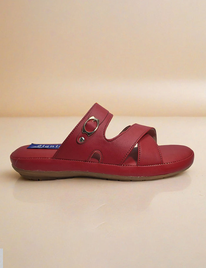 Maroon Soft Slippers
