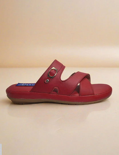 Maroon Soft Slippers