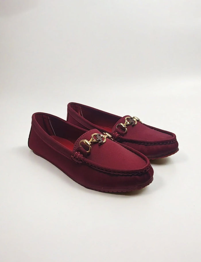 Maroon Winter Pumps