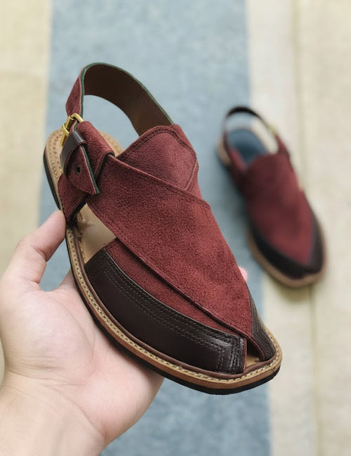 Men's Leather Peshawari