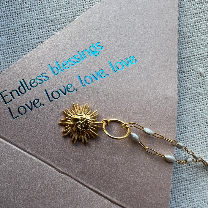 Mini Sun Bracelet, Gold