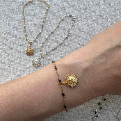 Mini Sun Bracelet, Gold