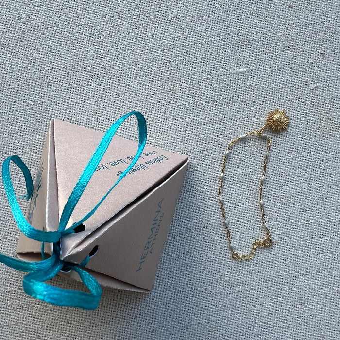 Mini Sun Bracelet, Gold
