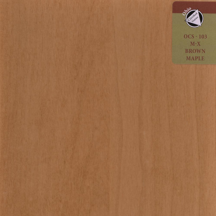 OCS 103 - MX - Brown Maple Sample