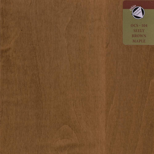 OCS 104 - SEELY - Brown Maple Sample