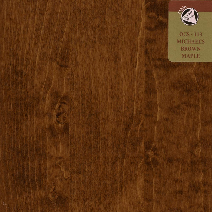 OCS 113 - MICHAEL'S - Brown Maple Sample