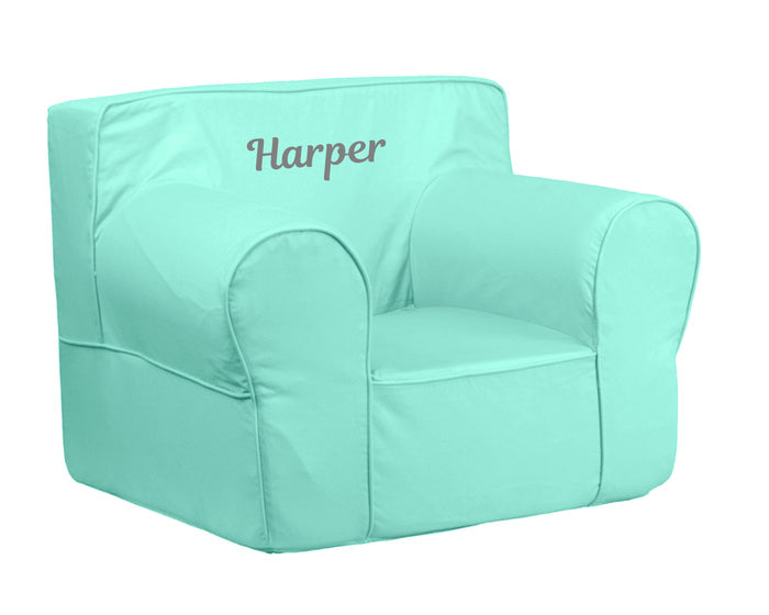 Olive & Cloud Personalized Kids Sofa Chair