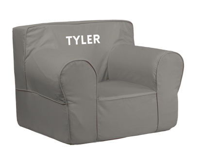 Olive & Cloud Personalized Kids Sofa Chair