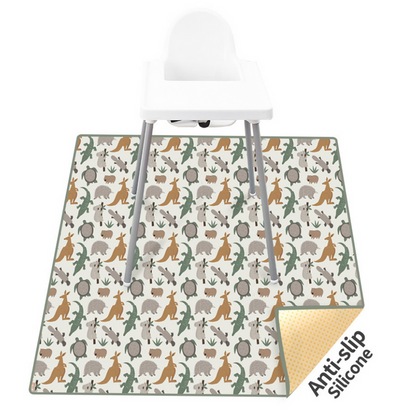 Olive & Cloud Splash Mats