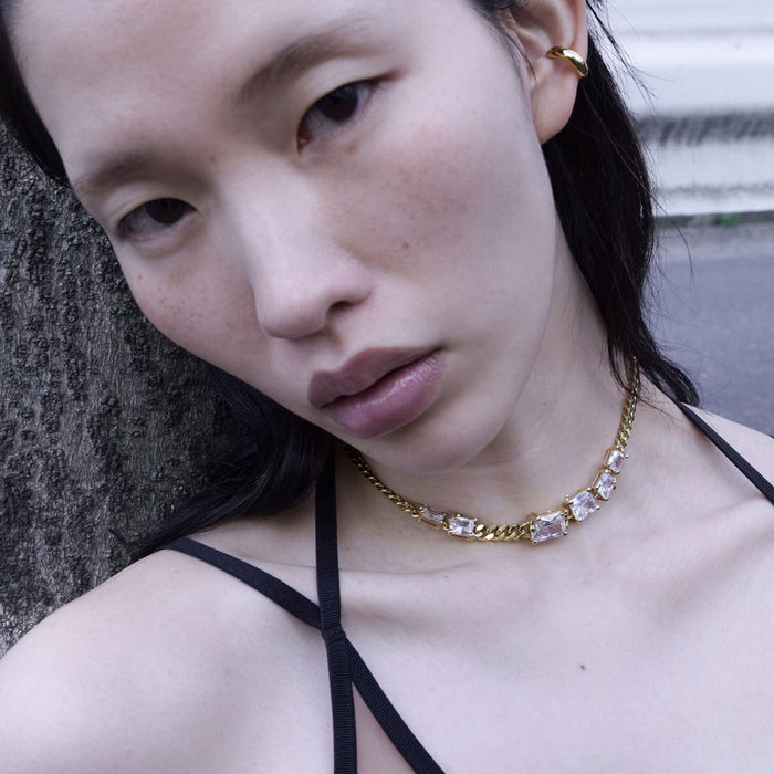 Omotesando Chuck Ear Cuff, Gold