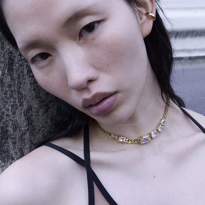 Omotesando Chuck Ear Cuff, Gold