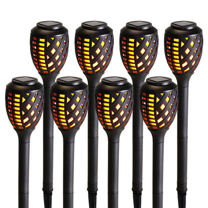 Outdoor Solar Torch Light with Water-Resistant Flickering Flames