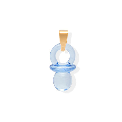 Pacifier Pendant, Gold Connector
