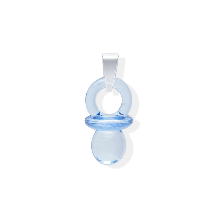 Pacifier Pendant, Silver Connector