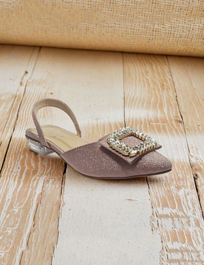 Peach Fancy Sandals