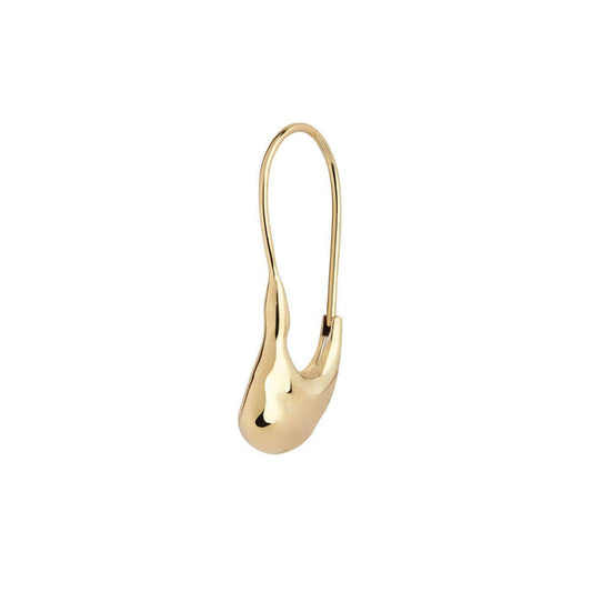 Pebble Mini Earring, Gold