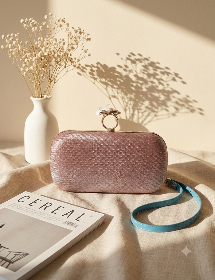 Pink | Fancy Clutch for Ladies