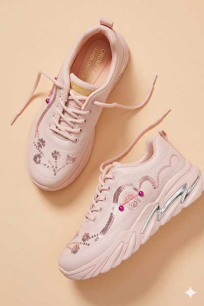 Pink Sneaker for Women