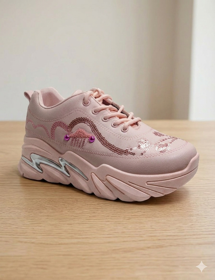 Pink Sneaker for Women