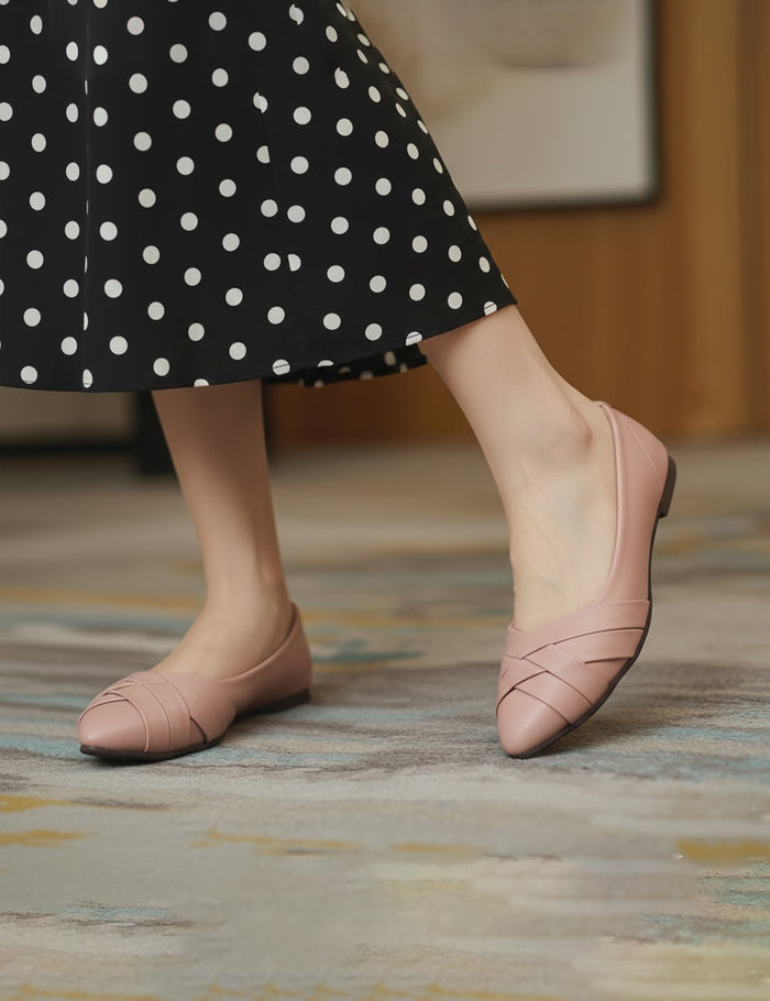 Pink Winter Pumps