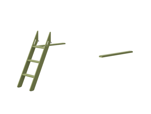 Popsicle - Slanting ladder for Mid-High Bed LADDER _badge_last_chance flexa-com.myshopify.com