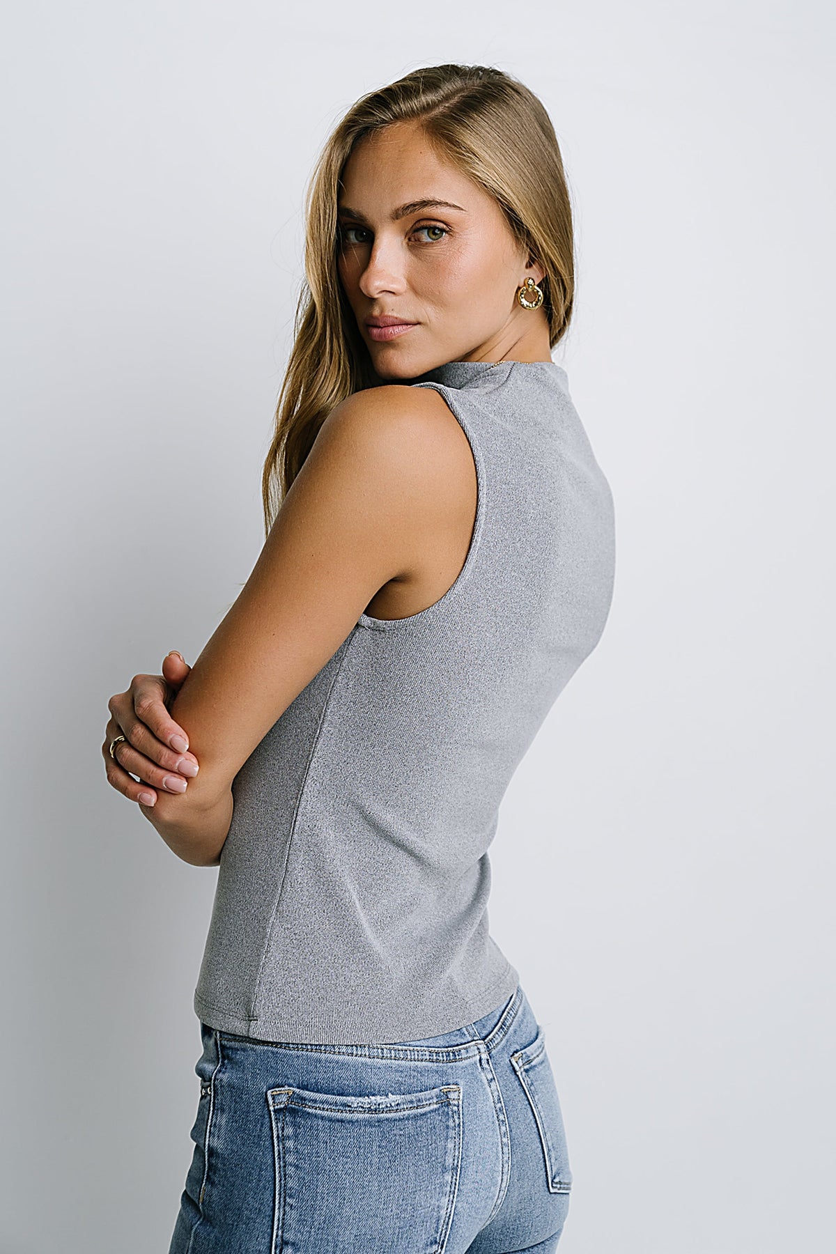 Gianna Cowl Neck Top - FINAL SALE